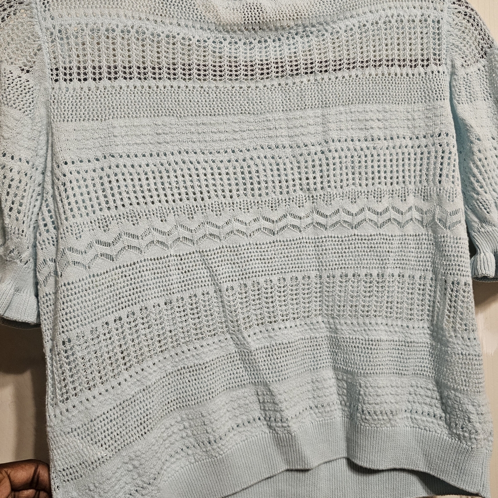 Cake Women's Sweater in Soft Blue